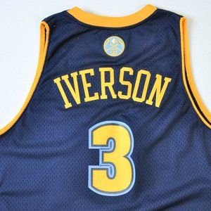 'Allen Iverson' Denver Nuggets Adidas Jersey